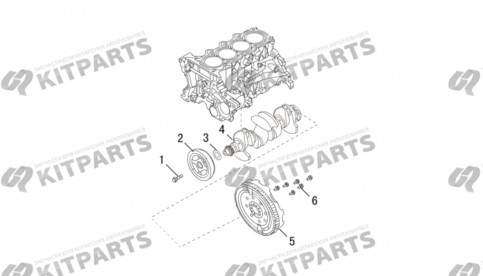 Коленвал Haval H6