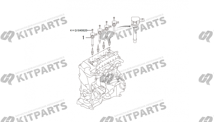 Катушка зажигания Haval H6