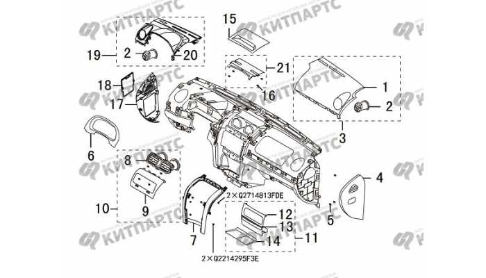 Панель приборов. Часть 2 Great Wall Hover H3 New