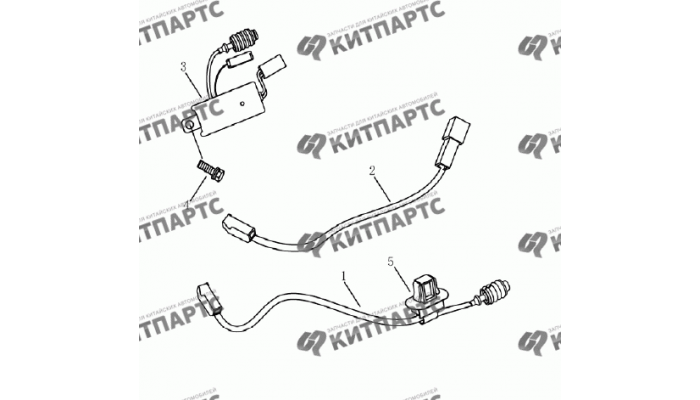 Антенна (седан) Geely Emgrand (EC7)