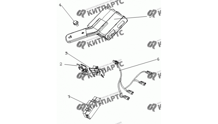 Парковочный радар Geely MK